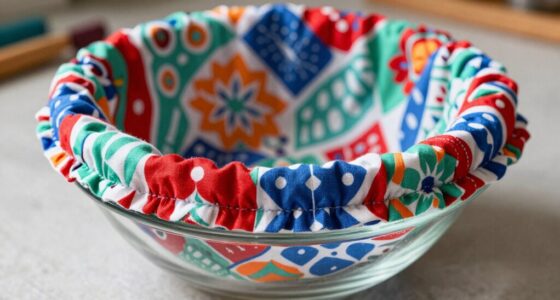 sew durable elastic bowl covers