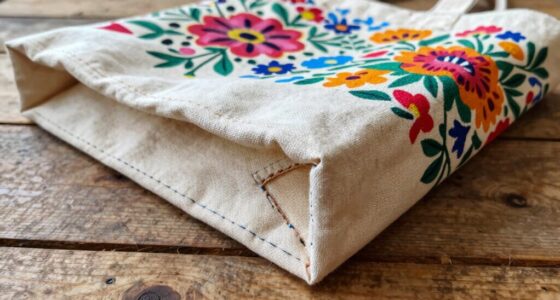 sewing a sturdy tote