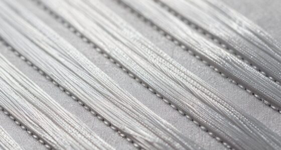 smooth even tightly stitched