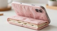 soft fabric phone stand