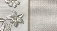 surface versus counted embroidery