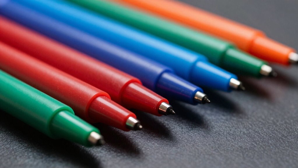 transfer pen ink visibility