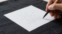 transferring dark fabric designs