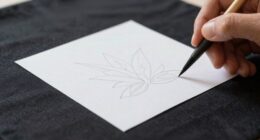 transferring dark fabric designs