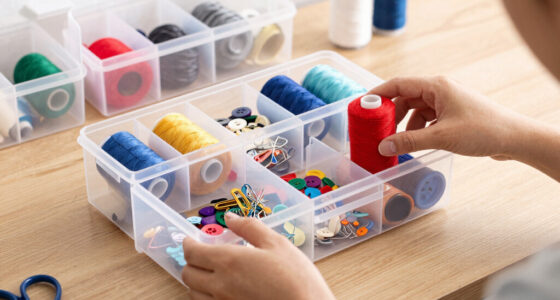 14 Best Clear Storage Drawers for Sewing Notions in 2026
