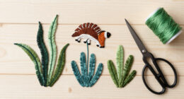 Diana Beltrán Herrera’s Embroidered Paper Sculptures Mimic Plants and Wildlife