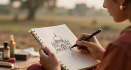 An Englishwoman who sketched India before photography took hold