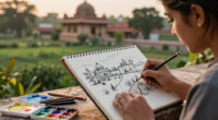 An Englishwoman Who Sketched India Before Photography Took Hold