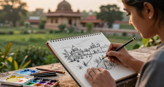 An Englishwoman Who Sketched India Before Photography Took Hold