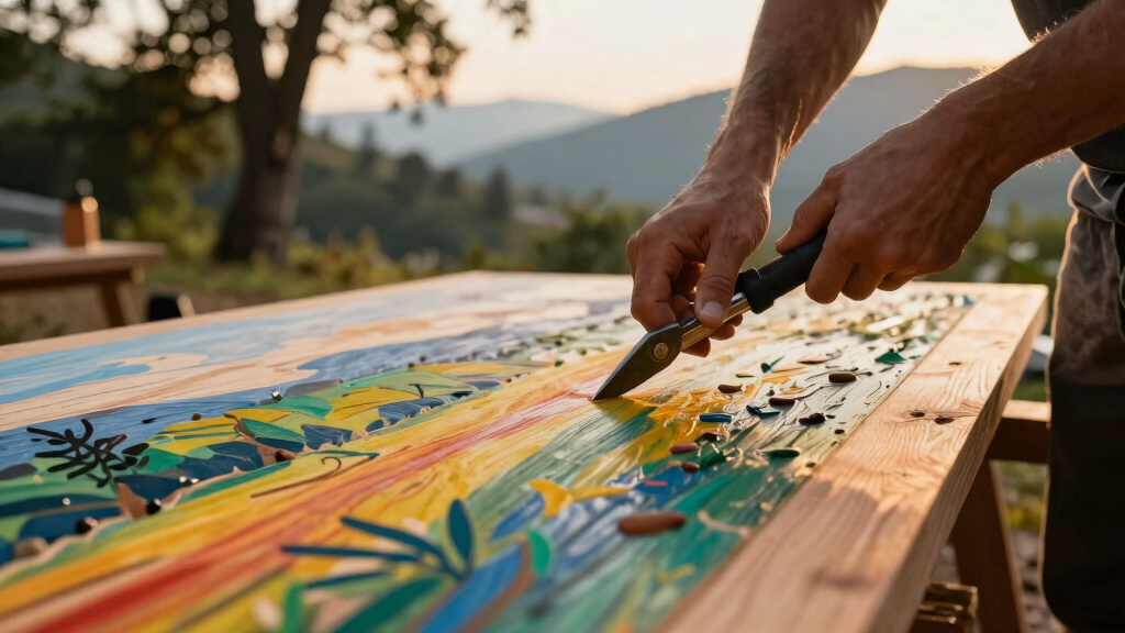 Rob Hann’s Chromatic And Quirky Landscapes Evoke Long-Distance Road Trips