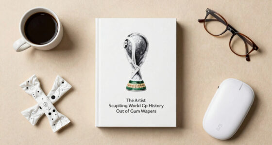 The Artist Sculpting World Cup History Out of Gum Wrappers