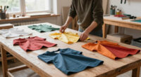 Vibrant Folded Canvases Form Garment-Like Sculptures By Susan Maddux