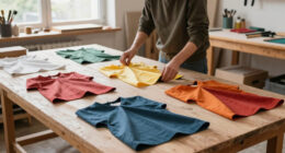 Vibrant Folded Canvases Form Garment-Like Sculptures By Susan Maddux