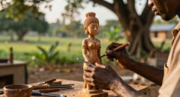 Yoruba Goddess Honored With Divine Sculptures In ỌṣUn-Òṣogbo Grove