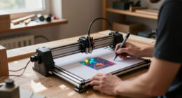 Making Holograms With A Pen Plotter