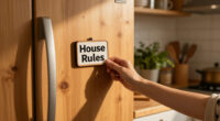 My Grandma Gigi’s “House Rules” Magnet Helps Me Keep My Home Clean