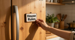 My Grandma Gigi’s “House Rules” Magnet Helps Me Keep My Home Clean