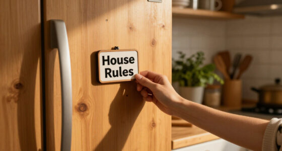 My Grandma Gigi’s “House Rules” Magnet Helps Me Keep My Home Clean