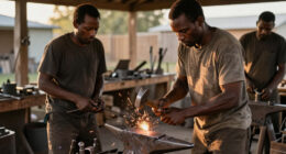 African-American Blacksmiths Forge A Lineage Of Sankofa