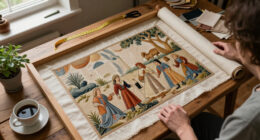 Bayeux Tapestry Displayed In Britain