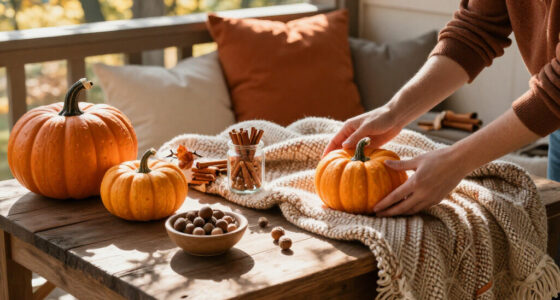 How To Make Orange Fall Decor Look Cozy, Not "Tacky"