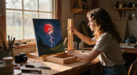 Red Moons And Lightning Illuminate Sarah Lee’s Uncanny Landscapes