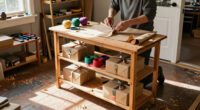 Don't Toss Your Old Shoe Rack: Transform It Into An Easy-To-Use Gift Wrapping Station