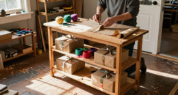 Don't Toss Your Old Shoe Rack: Transform It Into An Easy-To-Use Gift Wrapping Station