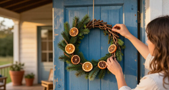 Forget Pricey Wreaths: Decorate Your Door With A Cheaper DIY That Adds A Rustic Touch