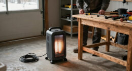 Keep Your Garage Warm This Winter With Lowe's Compact But Powerful Solution
