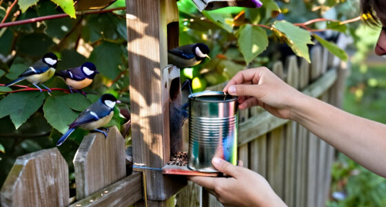 Keep Your Old Paint Can To Build The Easiest Bird Feeder