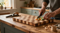 Make Magnolia's Viral Checker Cutting Board On A Budget With An Easy DIY