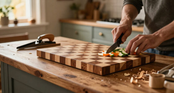 Make Magnolia's Viral Checker Cutting Board On A Budget With An Easy DIY