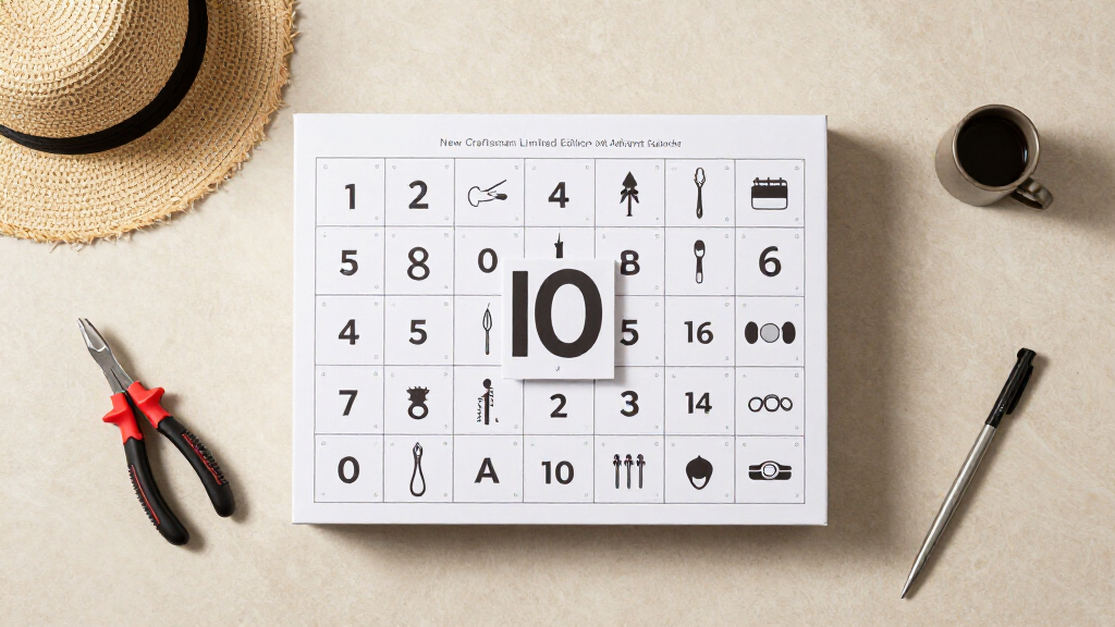 New Craftsman Limited Edition Tool Set Advent Calendar