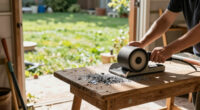 Not Stationary Bench Grinders: Sharpen Lawn Mower Blades With A Durable Alternative