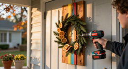 Not Wreaths: The More Unique Way To Decorate A Front Door For The Changing Seasons