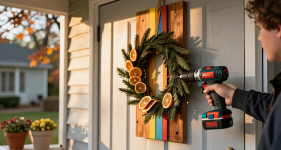 Not Wreaths: The More Unique Way To Decorate A Front Door For The Changing Seasons