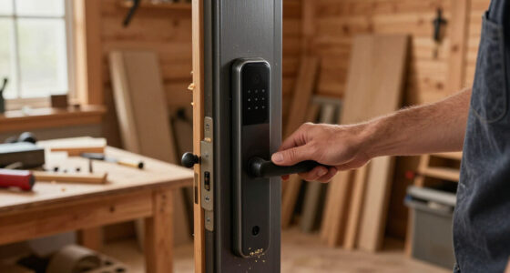 Ring’s Smart Lock Still Works Even If The Power Goes Out Thanks To A Hand Crank
