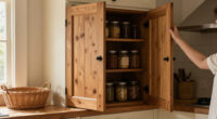 Skip Traditional Pantry Doors: There's A Cuter Way To Add A Rustic Touch To A Kitchen