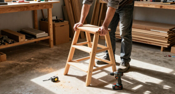 Step Up Your Game With A DIY Folding Step Stool