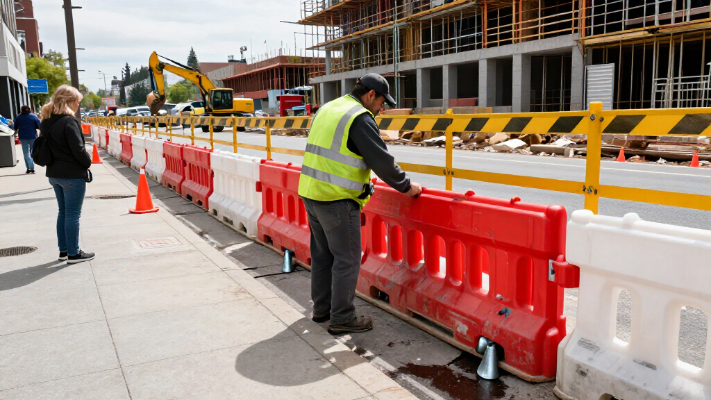 Why Do Construction Barricades Come In Different Colors? The Colors Decoded