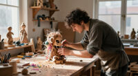 Woo Jin Joo Conjures Mythic Tales From Uncanny Sculptures Of Fiber And Found Objects